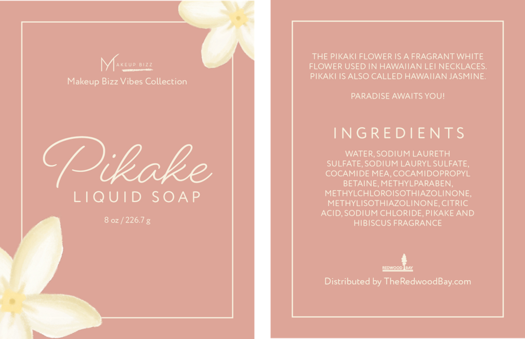 Pikake soap