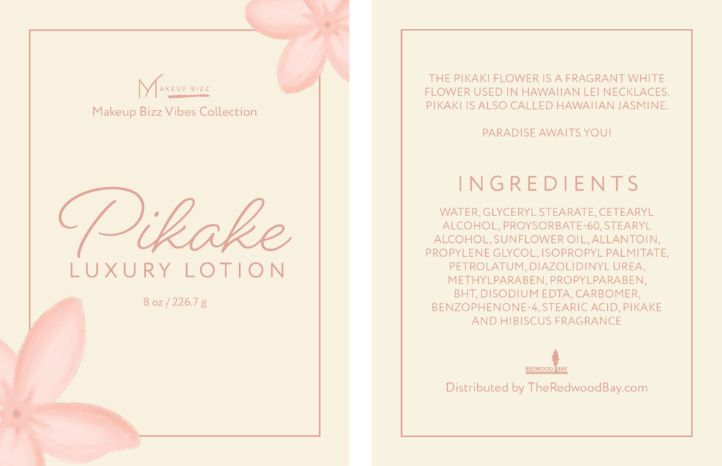 Pikake lotion